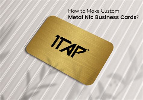 nfc card metal|custom metal nfc business cards.